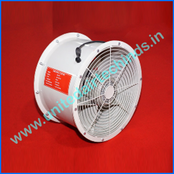 TUBE AXIAL FAN FOR FRESH AIR APPLICATIONS